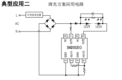 高壓線性恒流芯片SM2082EG應用在LED高壓燈帶方案分析報告(圖1)