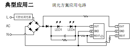 恒功率高壓免驅(qū)動icSM500A恒流低成本方案替換芯聯(lián)(圖7) SM500A調(diào)光方案應用電流圖